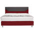 BOXSPRINGBETT 140/200 cm in Grau, Rot - Rot/Alufarben, KONVENTIONELL, Kunststoff/Textil (140/200cm) - Bentley BOXSPRINGBETT 140/200 cm in Grau, Rot - Rot/Alufarben, KONVENTIONELL, Kunststoff/Textil (140/200cm) - Bentley