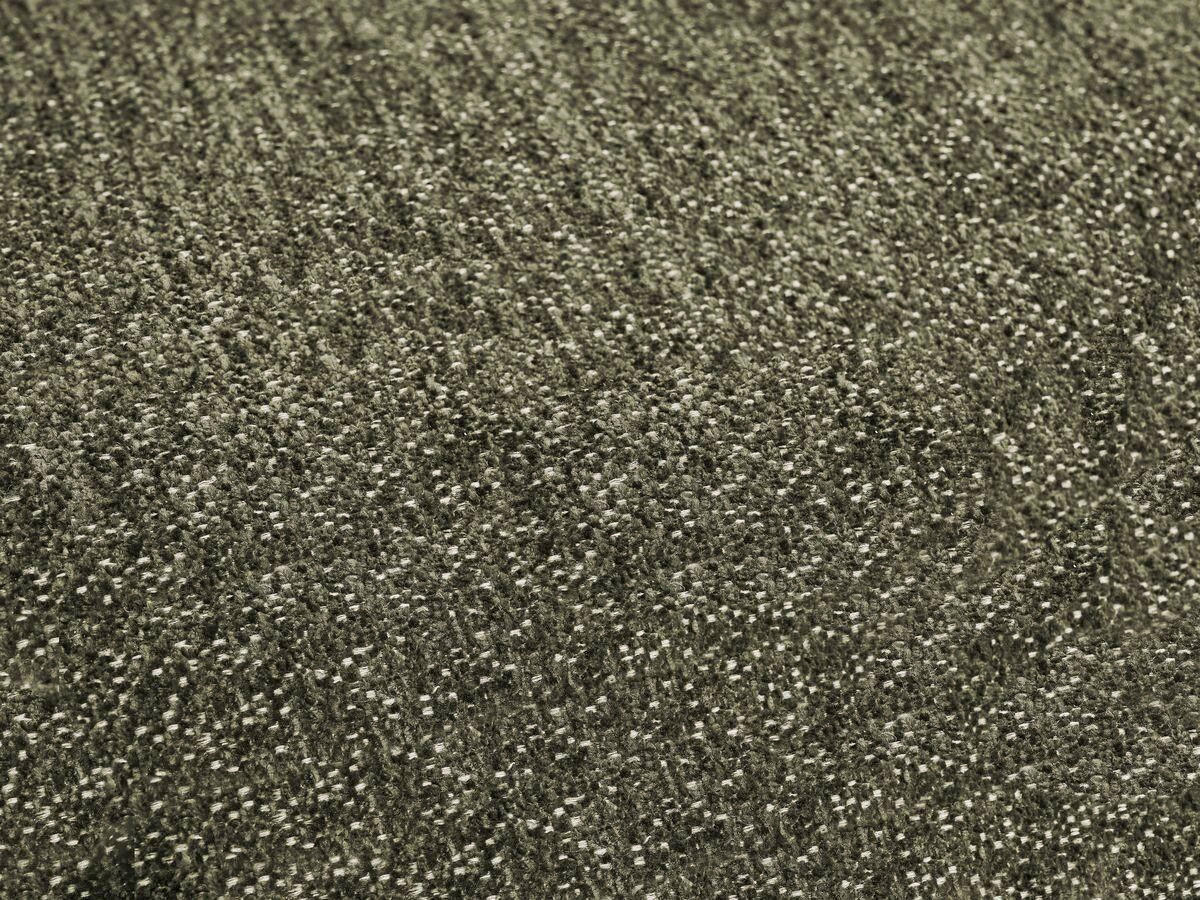 ECKSCHLAFSOFA EVEREST  mit Rücken echt, Armteil links, Armteil rechts Flachgewebe Grün  - Schwarz/Grün, MODERN, Kunststoff/Textil (318/180cm) - Livetastic