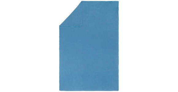 FLEECEDECKE 130/160 cm  - Blau, Basics, Textil (130/160cm) - Boxxx