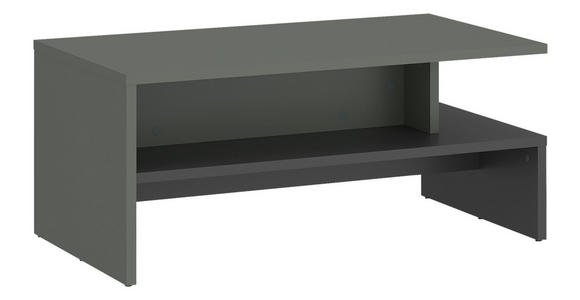 COUCHTISCH SHIRLEY 100/66/45,5 cm rechteckig Anthrazit, Grau, Grün - Anthrazit/Grau, Design, Holzwerkstoff (100/66/45,5cm) - Carryhome