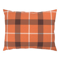 BETTWÄSCHE TERNET Flanell 140/200 cm  - Braun/Orange, Natur, Textil (140/200cm) - Esposa