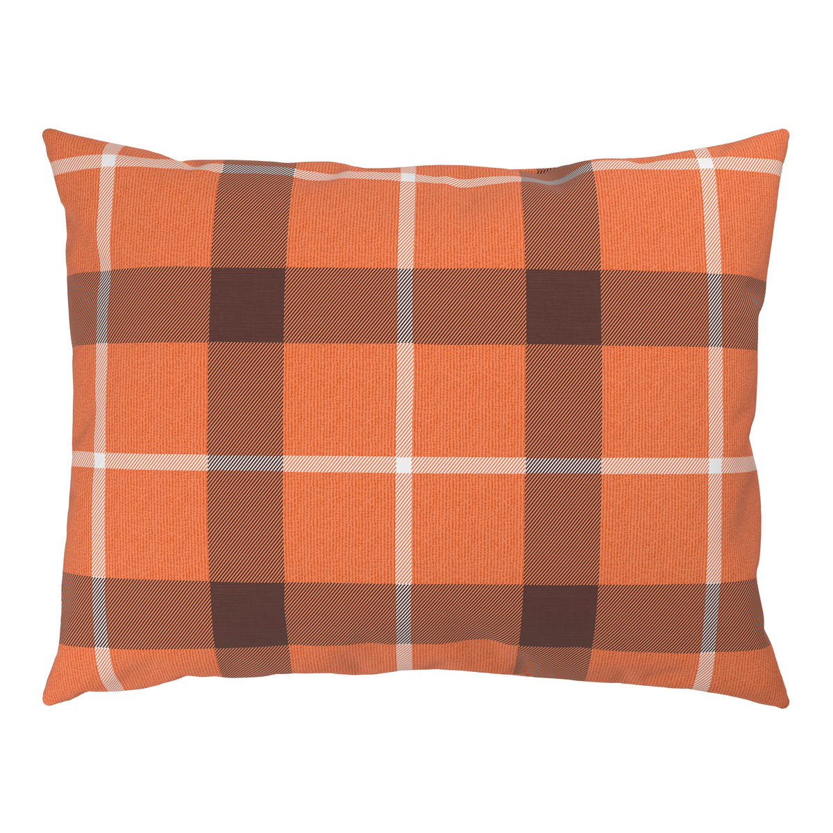 POSTEĽNÁ BIELIZEŇ, flanel, hnedá, oranžová, 140/200 cm - oranžová/hnedá, Natur, textil (140/200cm) - Esposa