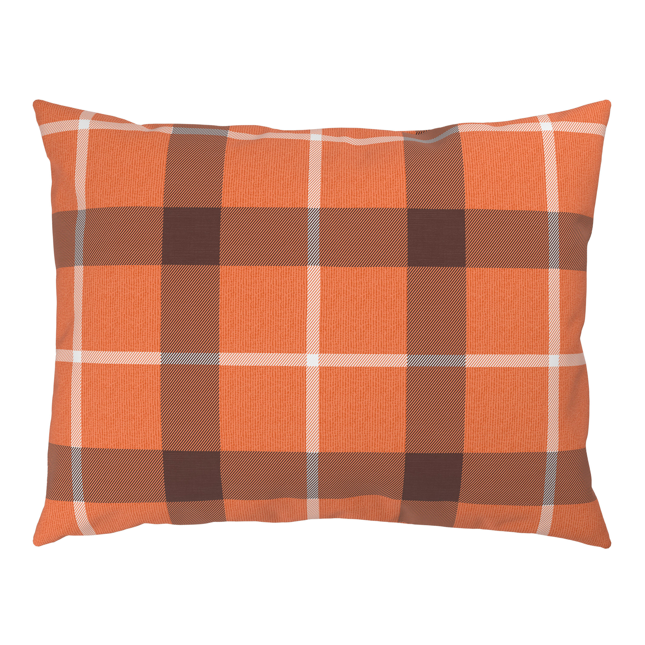 Esposa POVLEČENÍ, flanel, hnědá, oranžová, 140/200 cm