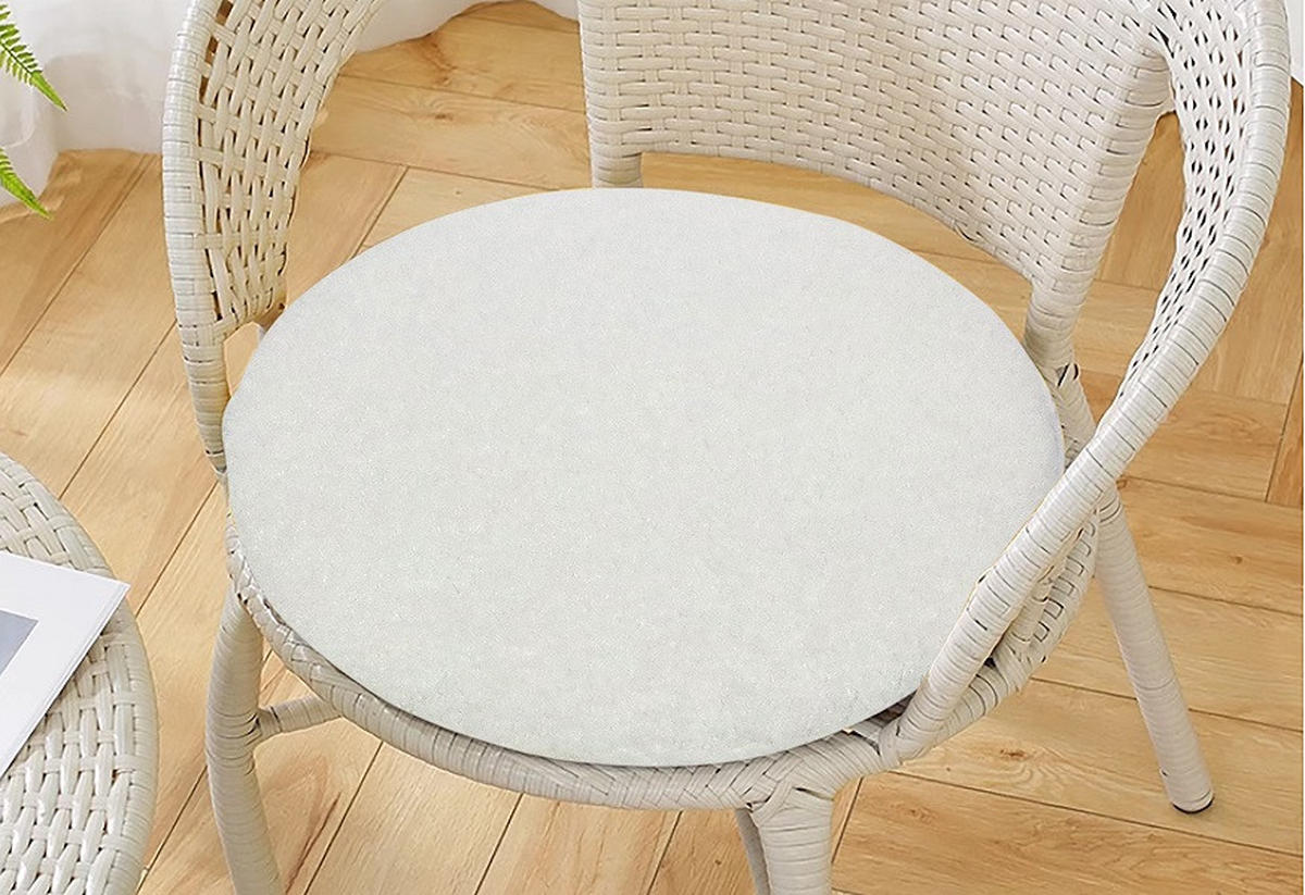 SEDEŽNA BLAZINA  TEDDY          38 cm    - krem barve, Basics, tekstil (38cm) - Novel