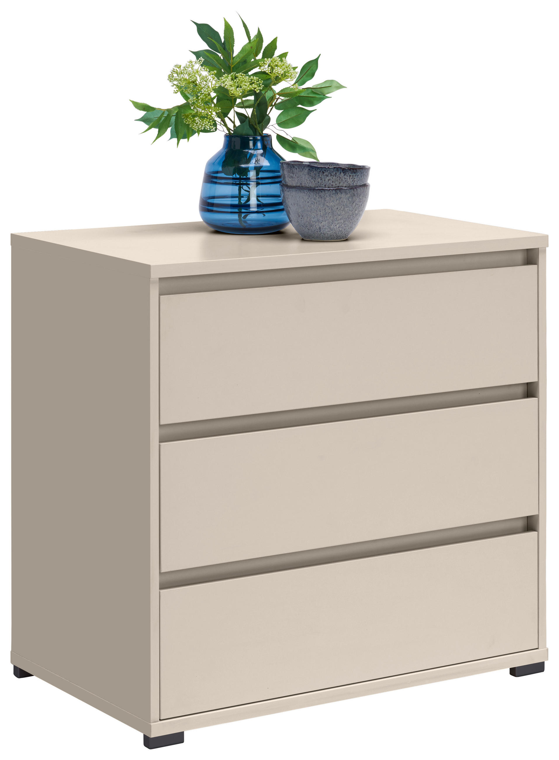 KOMMODE  in 80/79/48 cm  - Kaschmir/Anthrazit, Design, Holzwerkstoff/Kunststoff (80/79/48cm) - Carryhome