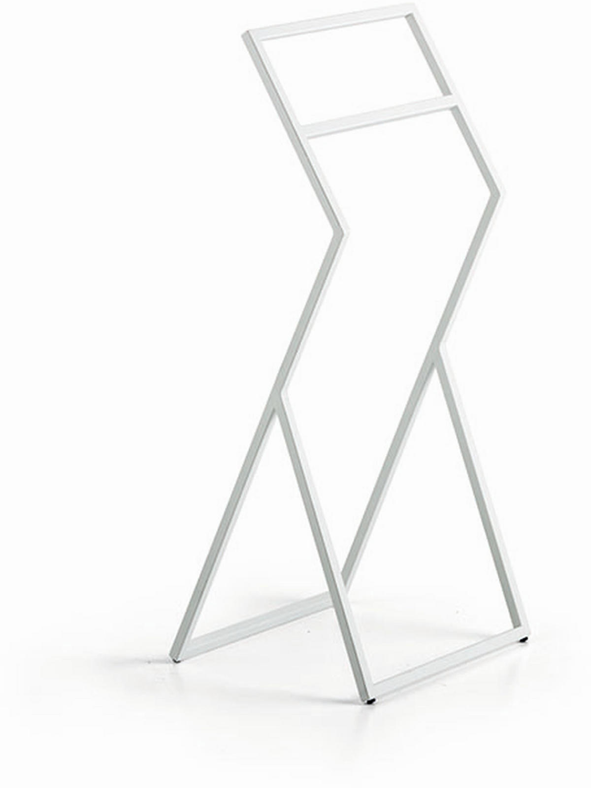 HANDTUCHHALTER 34,5/85/21 cm  - Weiß, Basics, Metall (34,5/85/21cm) - Dieter Knoll