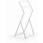 HANDTUCHHALTER 34,5/85/21 cm  - Weiß, Basics, Metall (34,5/85/21cm) - Dieter Knoll