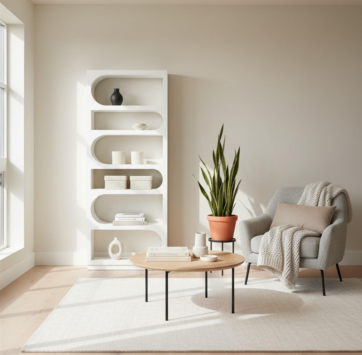 POLC 78/193/30 cm fehér  - fehér, Design, faalapú anyag/fa (78/193/30cm) - MID.YOU