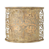 NÁSTENNÉ SVIETIDLO, 32,4/15,9/27,3 cm - šampanská, Konventionell, kov (32,4/15,9/27,3cm) - Elstead Lighting