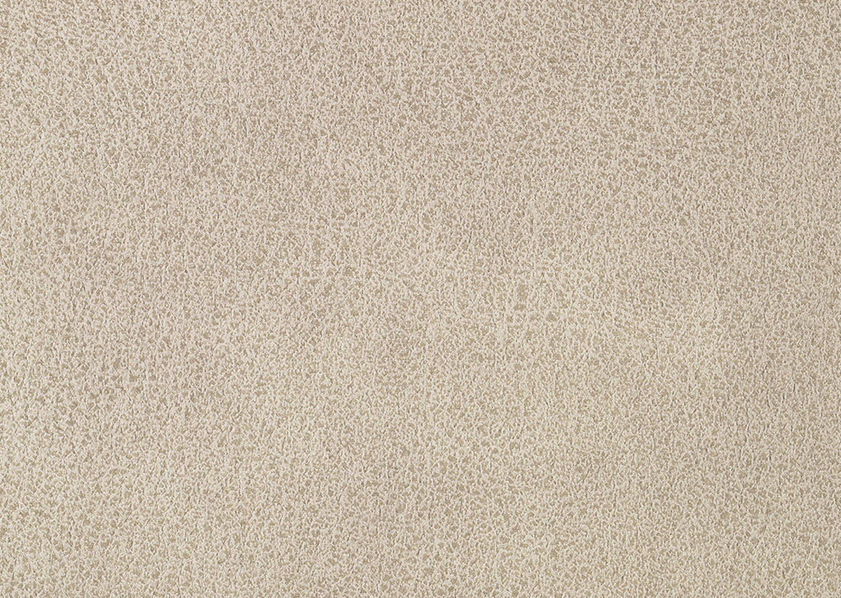 ECKSOFA in Flachgewebe, Mikrofaser Beige  - Beige/Alufarben, Design, Textil/Metall (239/271cm) - Cantus
