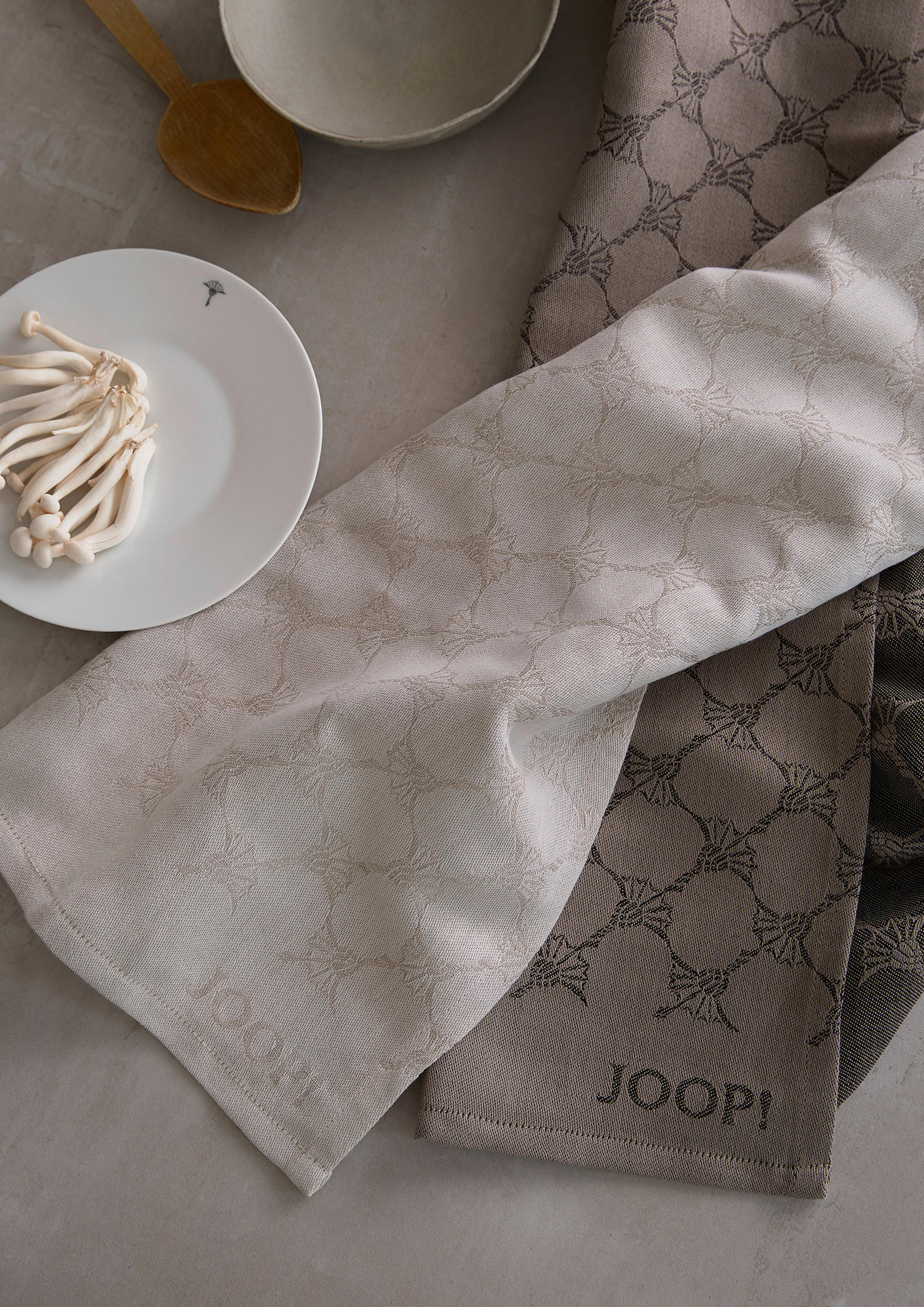 GESCHIRRTUCH Orange  - Orange, Basics, Textil (50/70cm) - Joop!