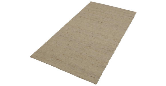 HANDWEBTEPPICH 70/130 cm Pavia Perlmutt rechteckig  - Perlmutt, KONVENTIONELL, Textil (70/130cm) - Linea Natura