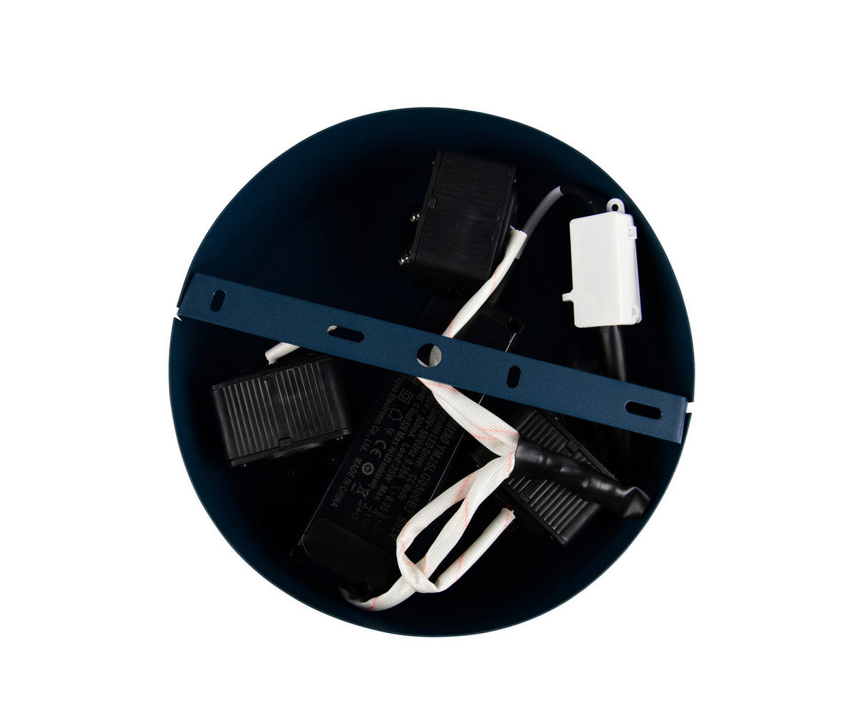 LED-PENDELLEUCHTE Cannon 25/195 cm  - Blau, Design, Metall (25/195cm) - Musterring