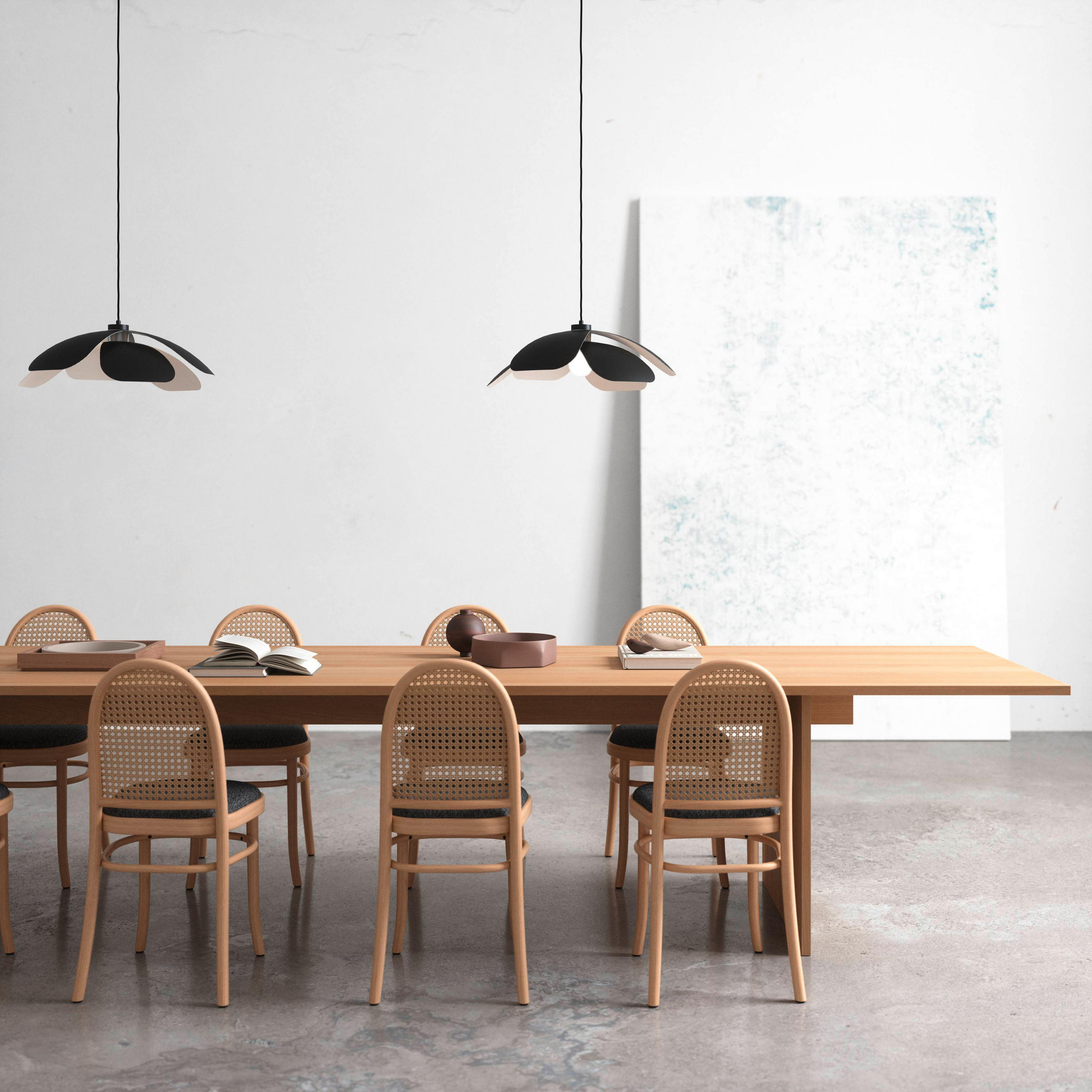 HÄNGELEUCHTE Maple  55 cm  - Schwarz, Design, Metall (55cm) - Nordlux