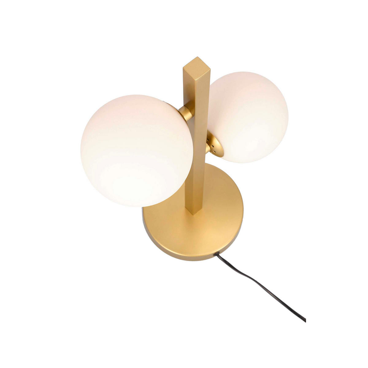 BORDSLAMPA 28/16/42 cm   - mässingsfärgad, Klassisk, metall/glas (28/16/42cm)