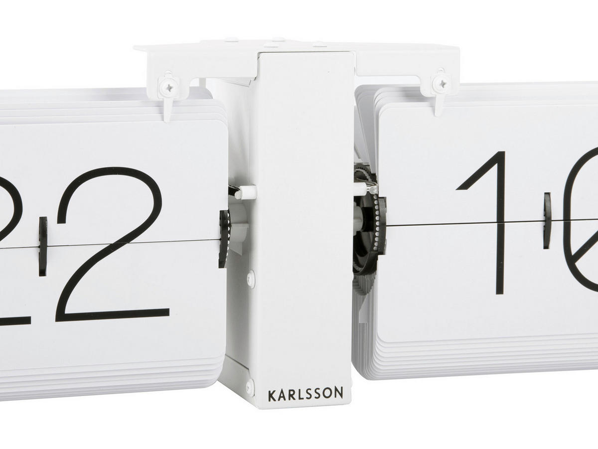 WANDUHR   - KONVENTIONELL, Kunststoff/Metall (36/14/9cm) - Karlsson