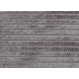 WOHNLANDSCHAFT  in Cord Graphitfarben  - Chromfarben/Graphitfarben, KONVENTIONELL, Kunststoff/Textil (180/376/180cm) - Carryhome