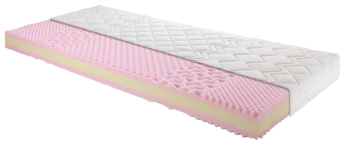 MATRATZENSET 80/200 cm  - Naturfarben, Basics, Holz (80/200cm) - Sleeptex