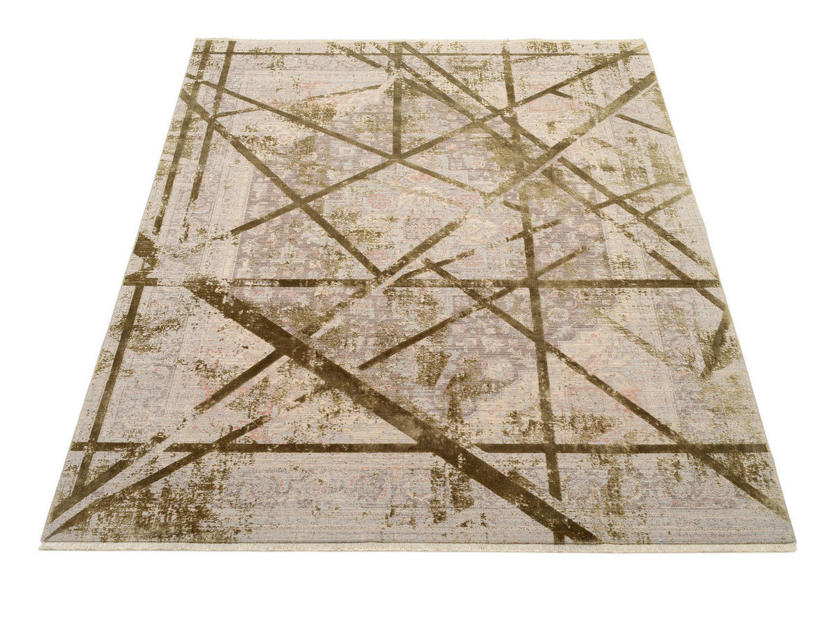 WEBTEPPICH 80/150 cm Arizona Grün  - Grün, Design, Textil (80/150cm) - Musterring