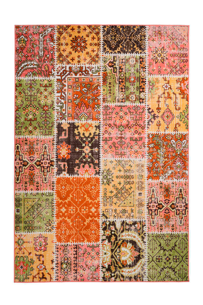VINTAGE-TEPPICH 80/150 cm Ariya Multicolor  - Multicolor, Trend, Textil (80/150cm) - Kayoom