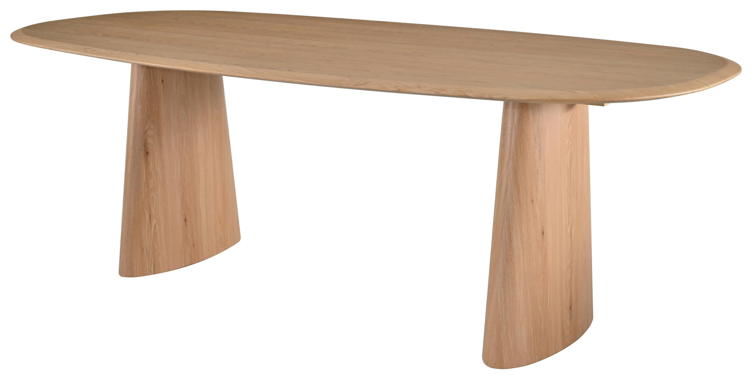 ESSTISCH 220/110/75 cm Echtholz, Nachbildung  Holz, Holzwerkstoff Naturfarben  - Naturfarben, MODERN, Holz/Holzwerkstoff (220/110/75cm) - MID.YOU