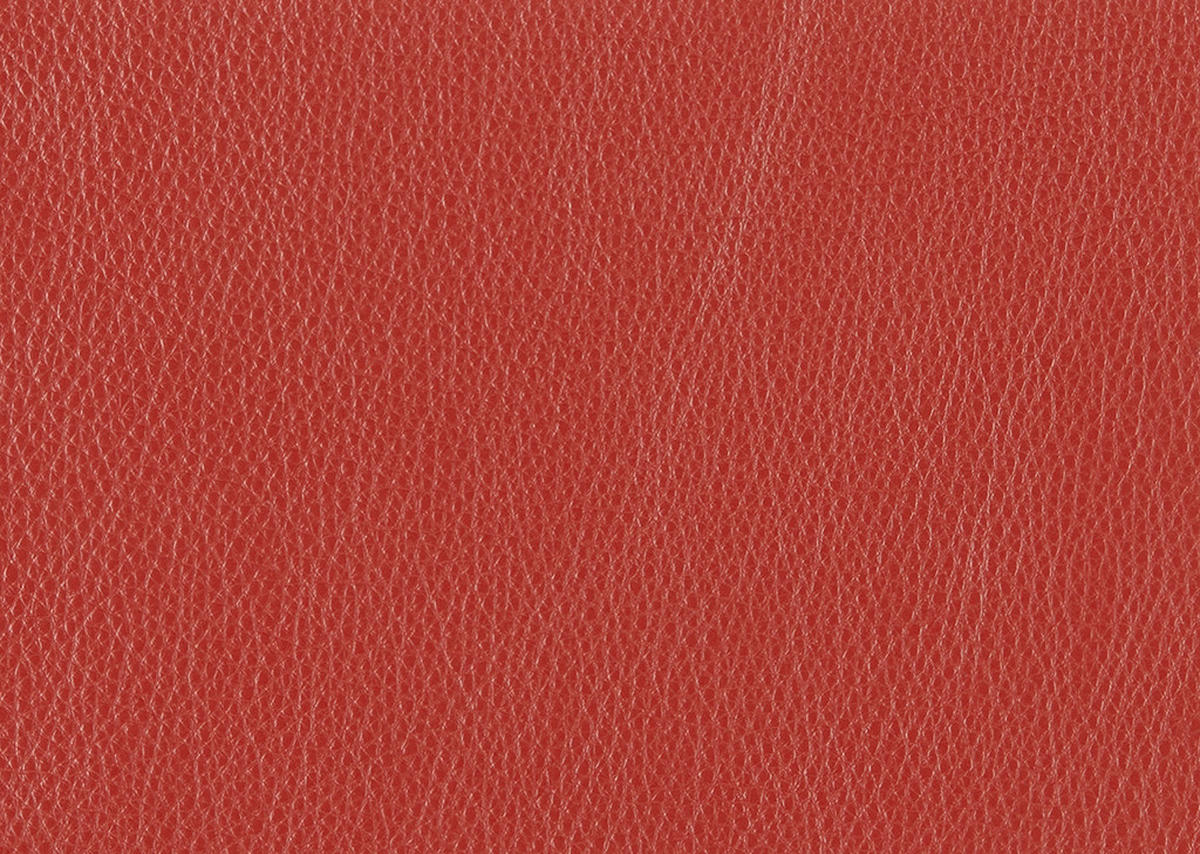 RELAXSESSEL in Leder Rot  - Edelstahlfarben/Rot, Design, Leder/Metall (92/79/90cm) - Koinor