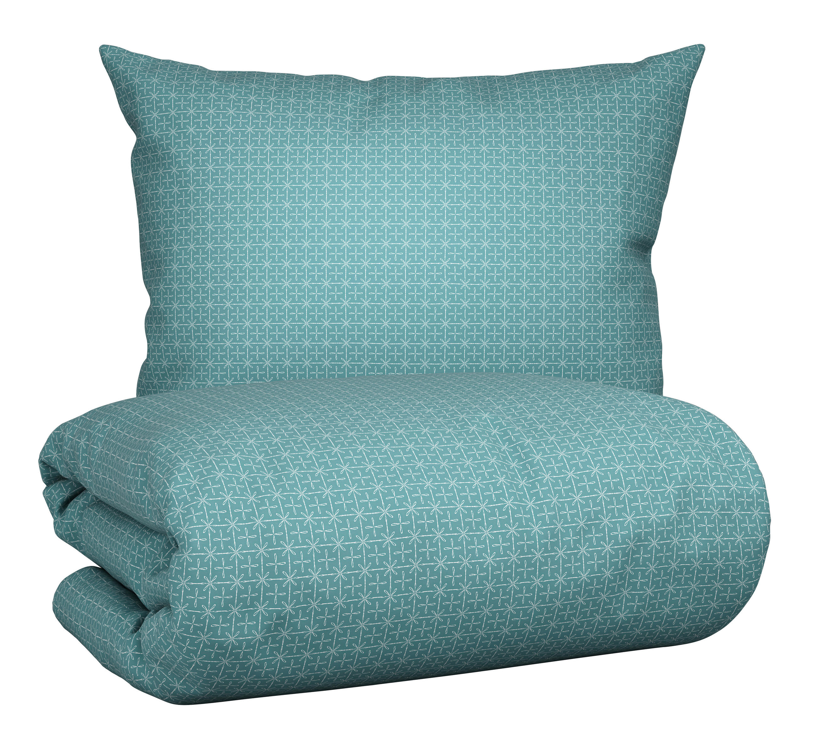 PREVLEKA ZA VZGLAVNIK  60/80 cm       - barve petroleja, Konvencionalno, tekstil (60/80cm) - Esposa
