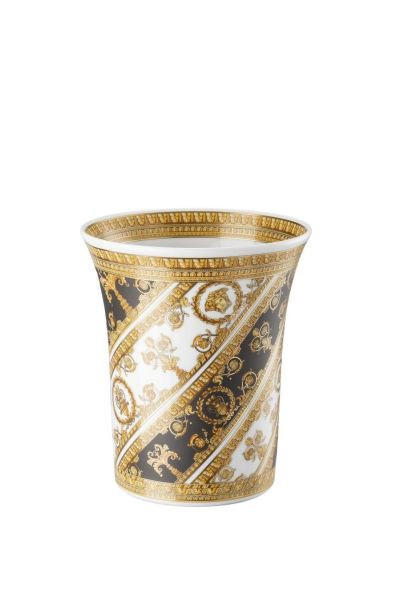 VAZA    18 cm  keramika  - bela/braon, Konvencionalno, keramika (18cm) - Versace