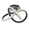 LED-DECKENLEUCHTE 55/29 cm   - Goldfarben/Schwarz, Design, Metall (55/29cm) - Eglo