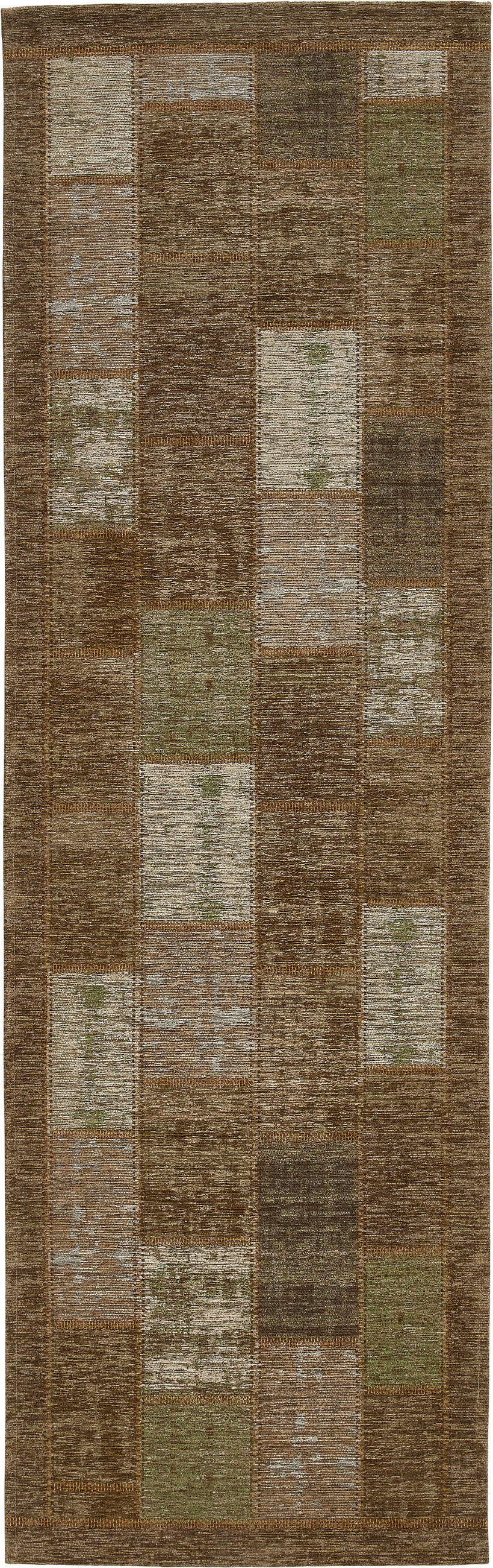 LÄUFER 68/220 cm  - Grün, Trend, Kunststoff/Textil (68/220cm) - Novel