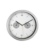 FUNKUHR  Silberfarben 26 cm  - Silberfarben, Basics, Kunststoff (26cm)