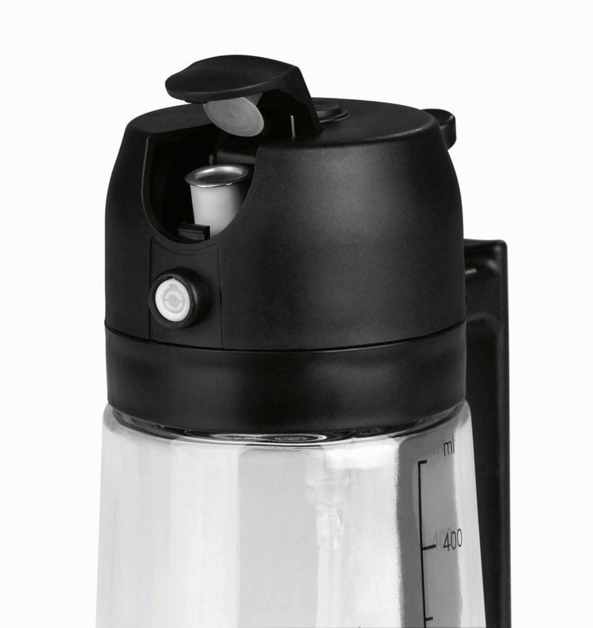 ÖLSPRÜHER - Transparent/Schwarz, Basics, Glas/Kunststoff - GOURMETMAXX