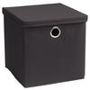 AUFBEWAHRUNGSBOX  - Anthrazit, Design, Textil (30/30/30cm) - Echtwerk