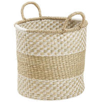 KAMINKORB - Weiss/Naturfarben, Lifestyle, Naturmaterialien/Papier (31/40cm) - Landscape