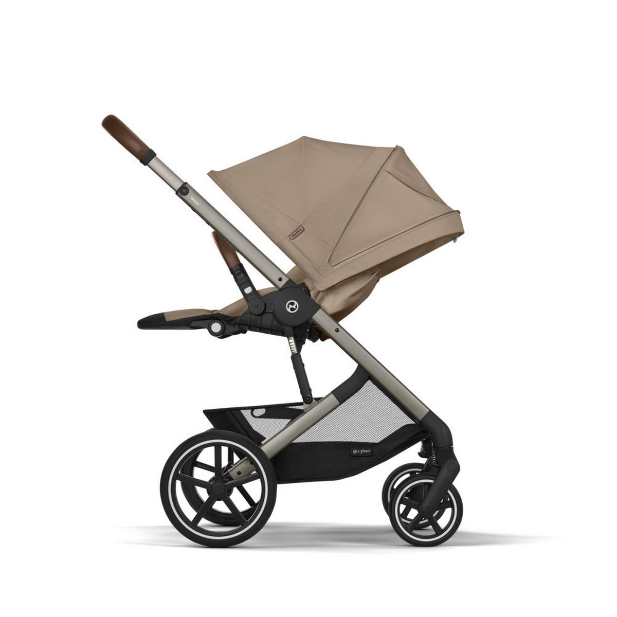 KINDERWAGEN  Balios S Lux  Almond Beige  - Taupe/Beige, Basics, Metall (91/60/110cm) - cybex GOLD