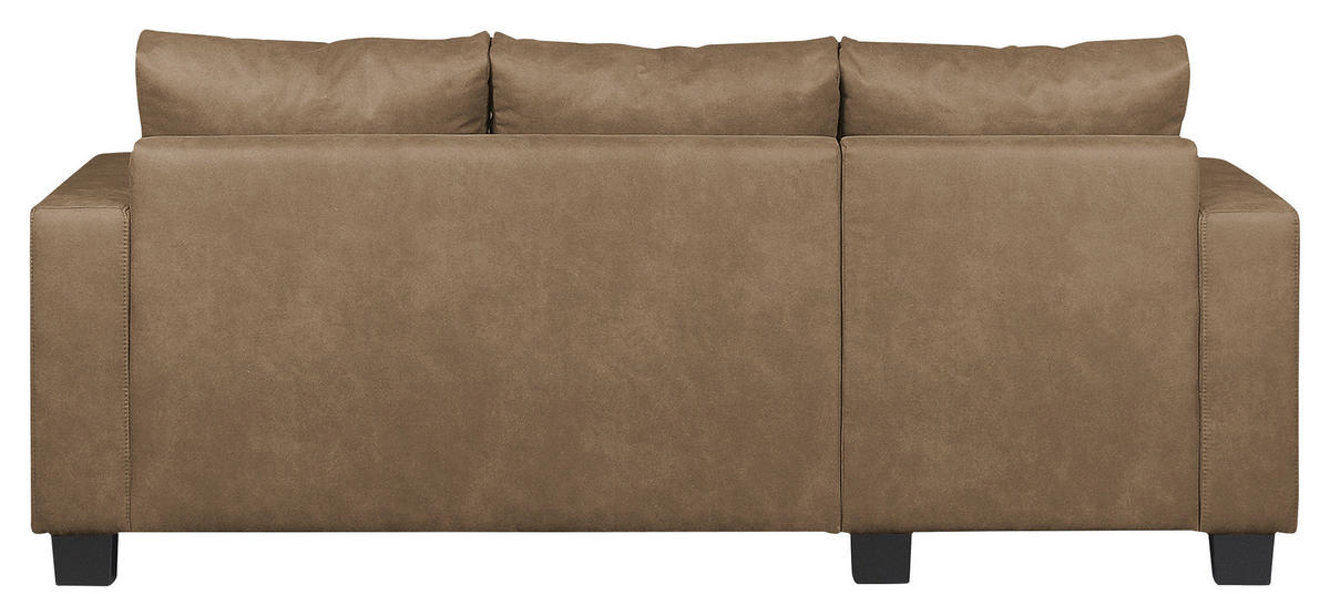 KUTNA GARNITURA tekstil  boje blata   - boje blata/smeđa, Design, tekstil/drvo (144/200cm) - MID.YOU