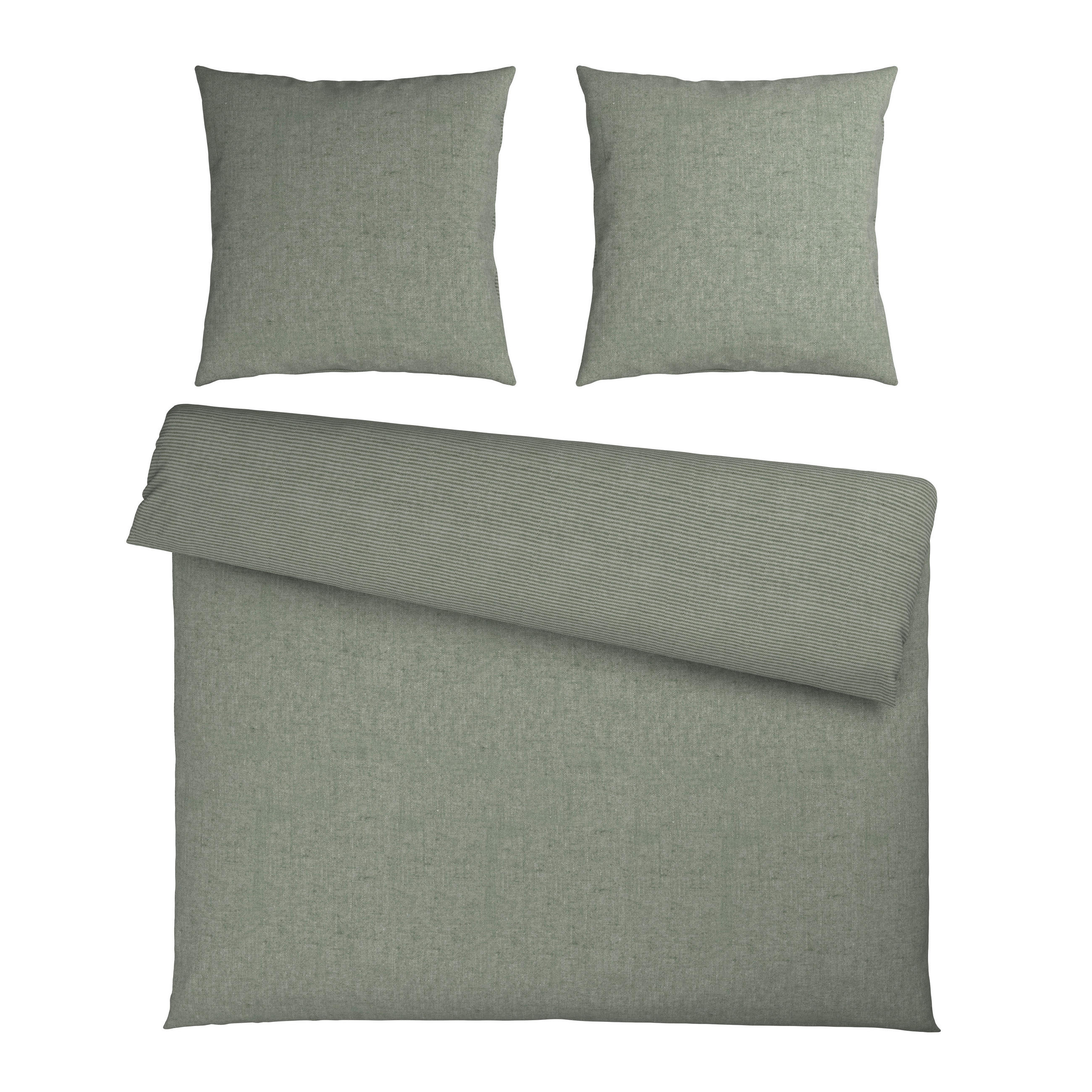 WENDEBETTWÄSCHE Flanell 200/200 cm  - Textil (200/200cm) - Novel