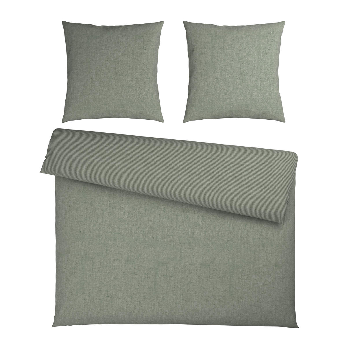WENDEBETTWÄSCHE Flanell 200/200 cm  - Textil (200/200cm) - Novel