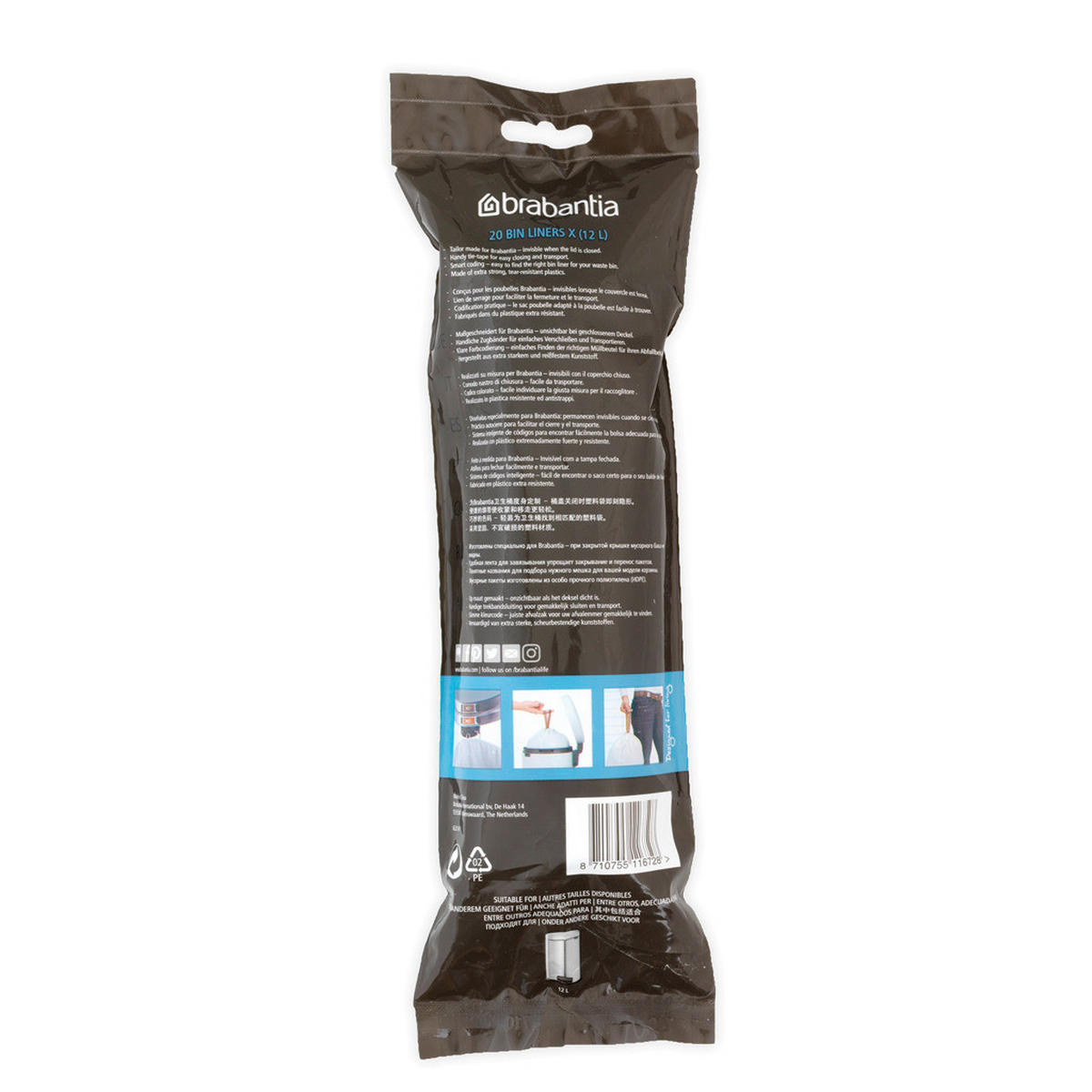 VREĆA ZA OTPAD   12 l  - Basics, plastika (35.5/49/0.1cm) - Brabantia