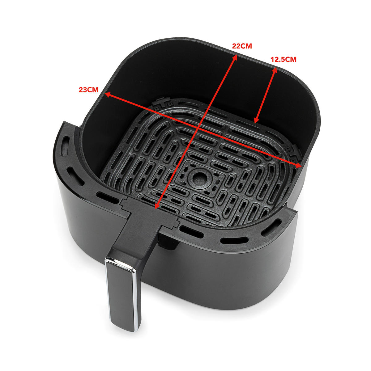 AIRFRYER Wilfa  - svart, Basics, metall/plast (6l) - Wilfa