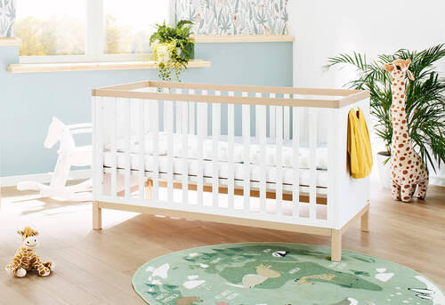 BABYZIMMER PINOLINO LIGHT  - Ahornfarben/Weiß, Design, Holzwerkstoff - Pinolino