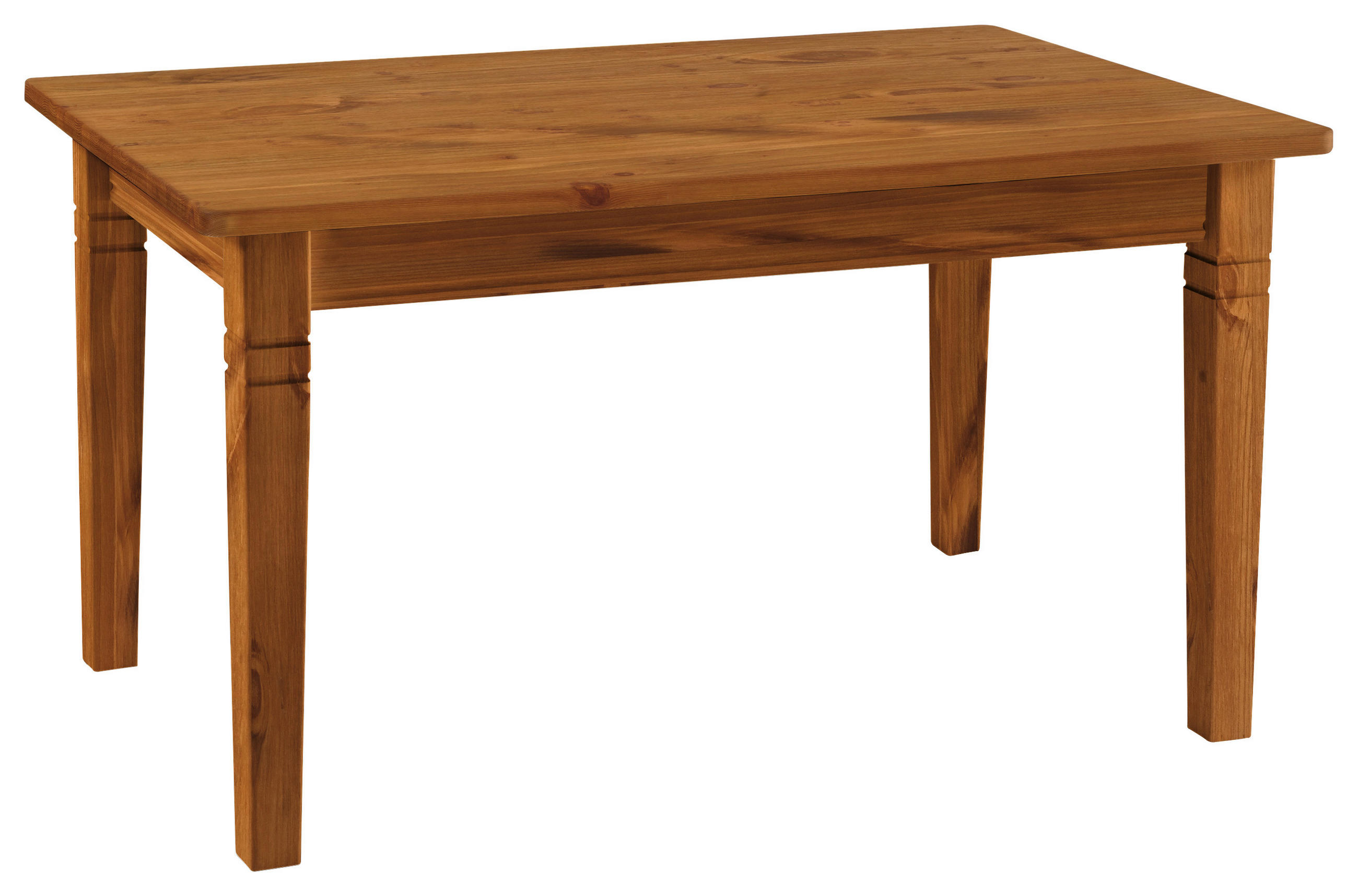 ESSTISCH in Holz 140/90/78 cm  - Bernsteinfarben, ROMANTIK / LANDHAUS, Holz (140/90/78cm) - Boxxx