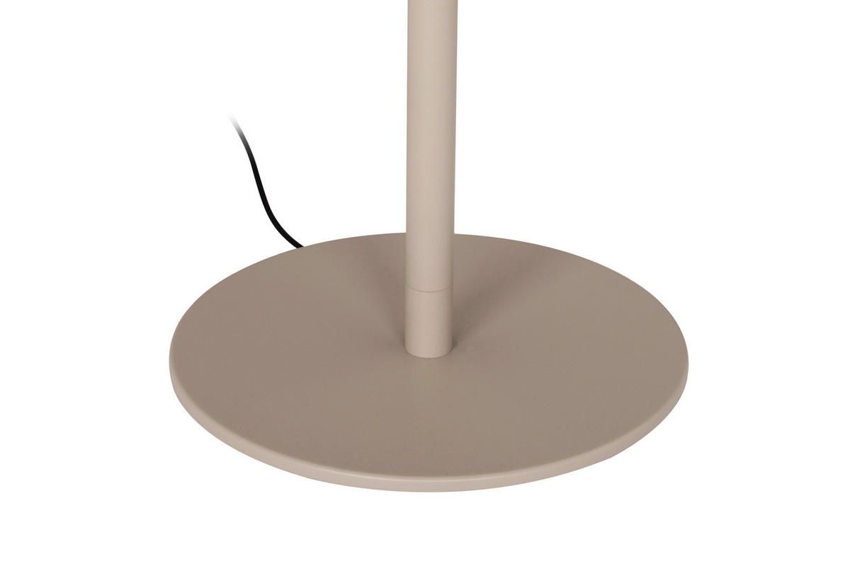 LED-STEHLEUCHTE Bellevue 43/28/162 cm   - Sandfarben, Design, Metall (43/28/162cm) - Dieter Knoll