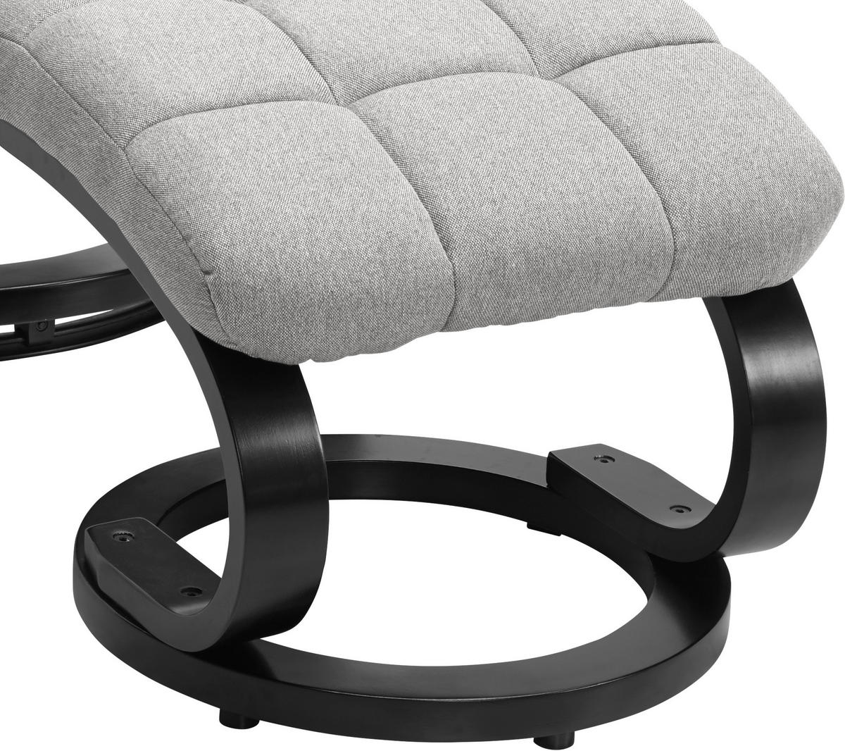 RELAXSESSELSET Holz, Metall, Textil Schwarz, Beige  - Beige/Schwarz, Modern, Holz/Textil (67/78/94cm) - MID.YOU