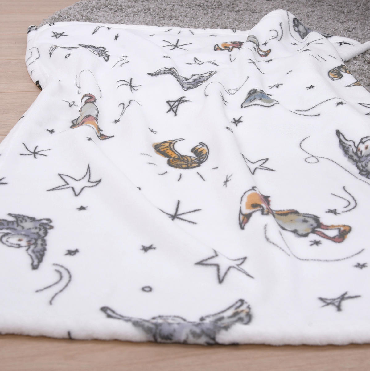 BABYDECKE 75/100 cm  - Multicolor/Weiß, Basics, Textil (75/100cm) - Herding