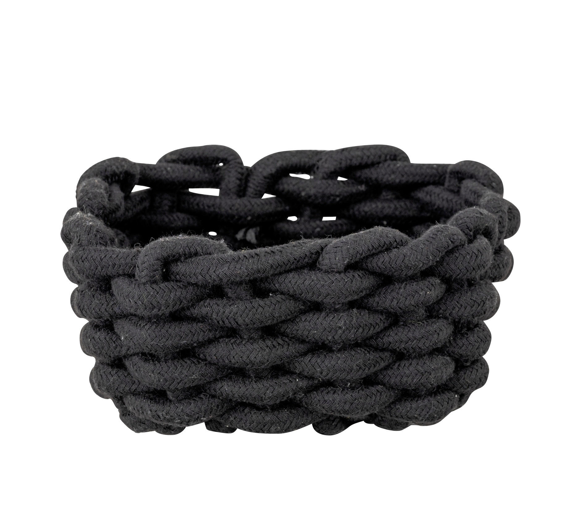 AUFBEWAHRUNGSKÖRBCHEN  - Schwarz, KONVENTIONELL, Textil (16,5/7,5/16,5cm) - Schöner Wohnen