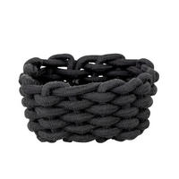 AUFBEWAHRUNGSKÖRBCHEN  - Schwarz, KONVENTIONELL, Textil (16,5/7,5/16,5cm) - Schöner Wohnen