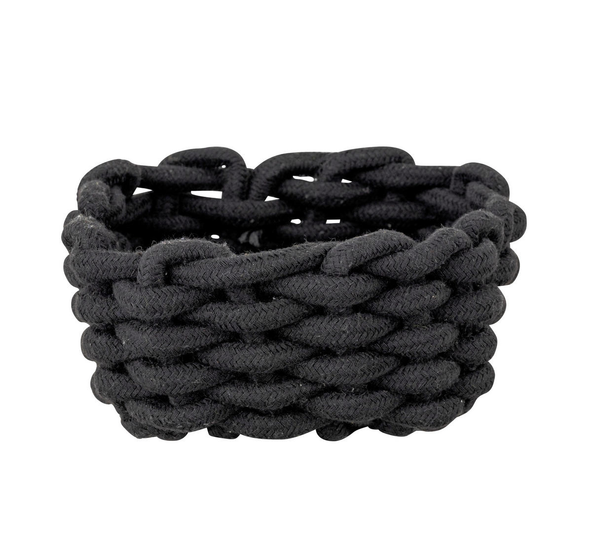 AUFBEWAHRUNGSKÖRBCHEN  - Schwarz, KONVENTIONELL, Textil (16,5/7,5/16,5cm) - Schöner Wohnen