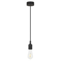 VISEČA SVETILKA  ROXY      8/15 cm     60 W  - črna, Basics (8/15cm)
