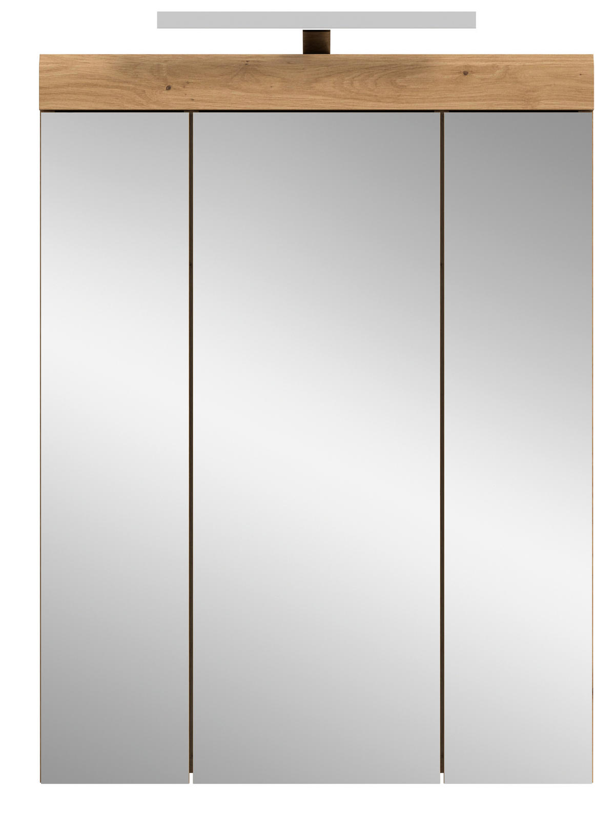 SPIEGELSCHRANK 60/79/18 cm  - Eiche Artisan, Trend, Glas/Holzwerkstoff (60/79/18cm) - MID.YOU